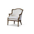 Baxton Studio Charlemagne Traditional French Accent Chair- 107-5485